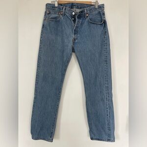 Levi's Men's Straight Blue Jeans 501’s